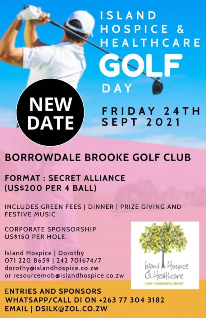 Island Hospice & Healthcare Golf Day NEW DATE!!! Friday 24 September 2021